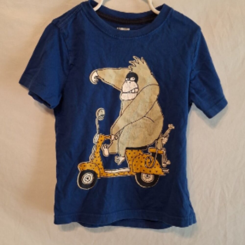 GYMBOREE Gorilla Moped Tee Size 4T